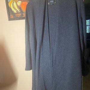 Eileen Fisher Italian Wool Cardigan Size M